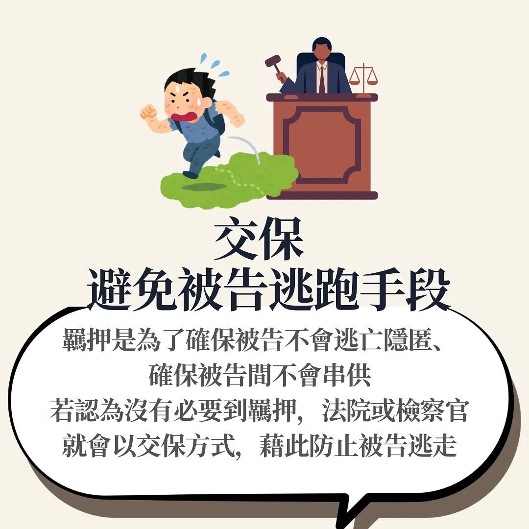 羈押 交保 交保金 具保