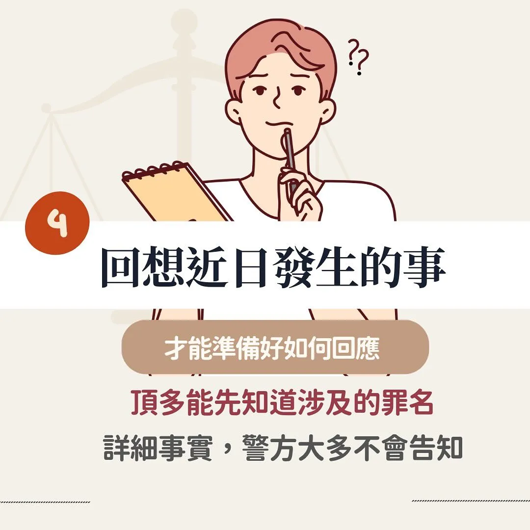 警詢 偵查 筆錄 陪偵