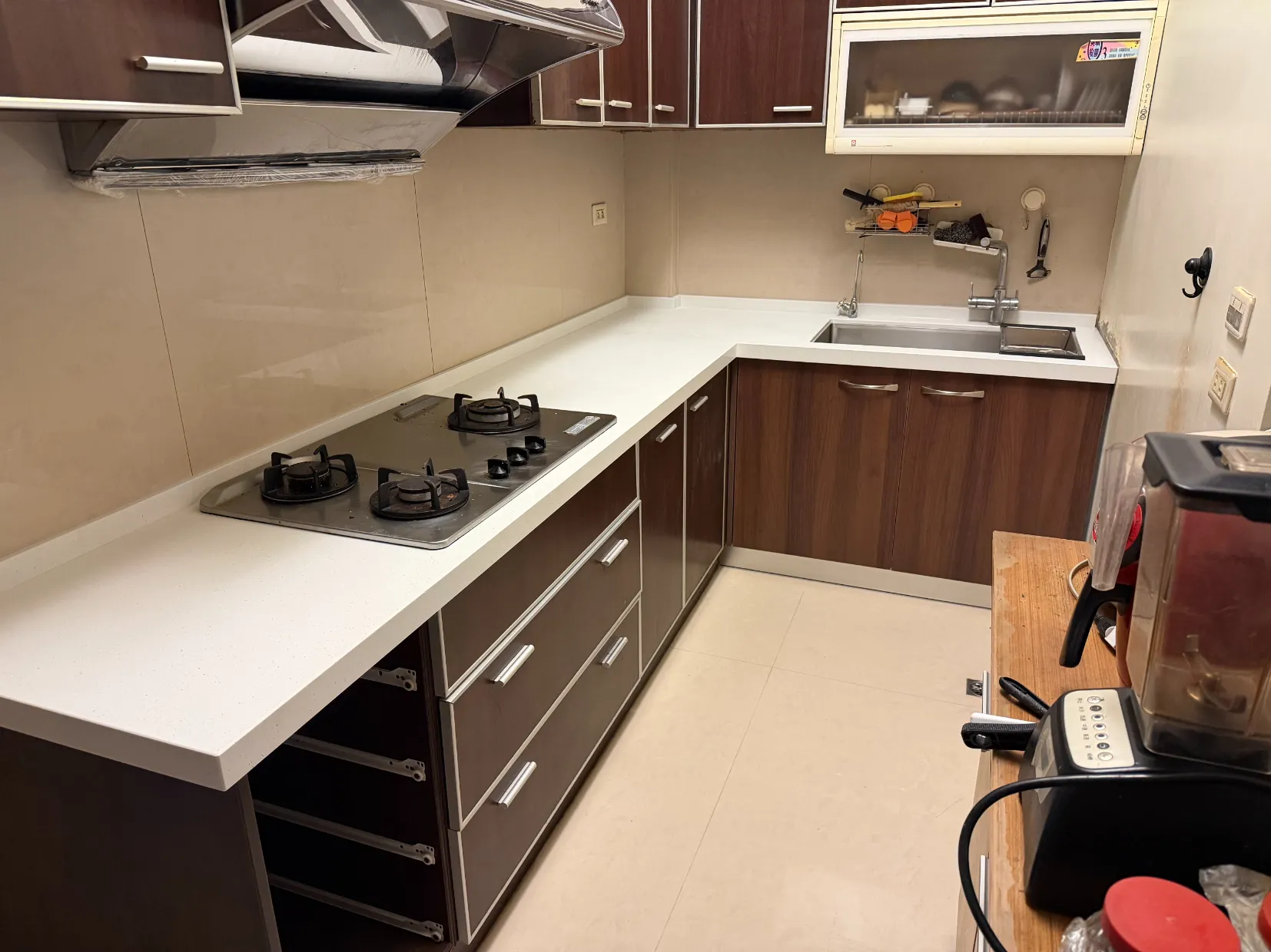 透天檯面櫃體翻新｜廚房設備規劃