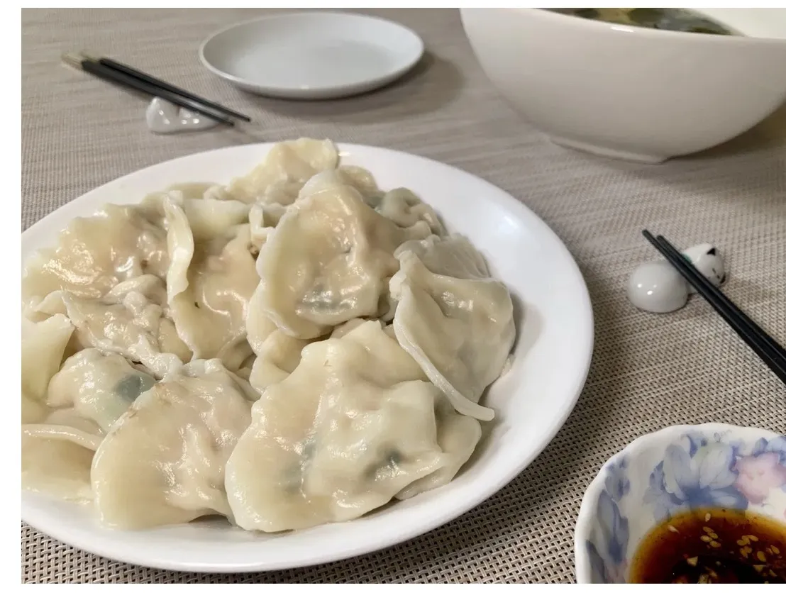 韭香爆汁餃