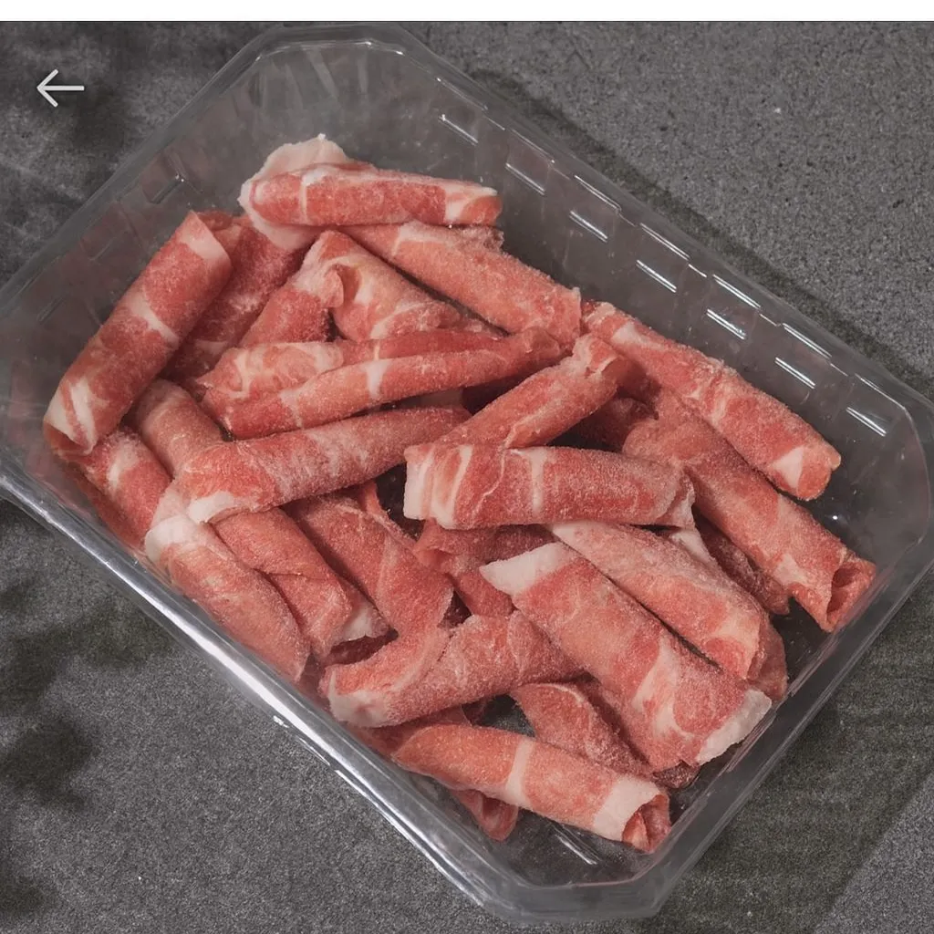 台灣豬梅花肉片