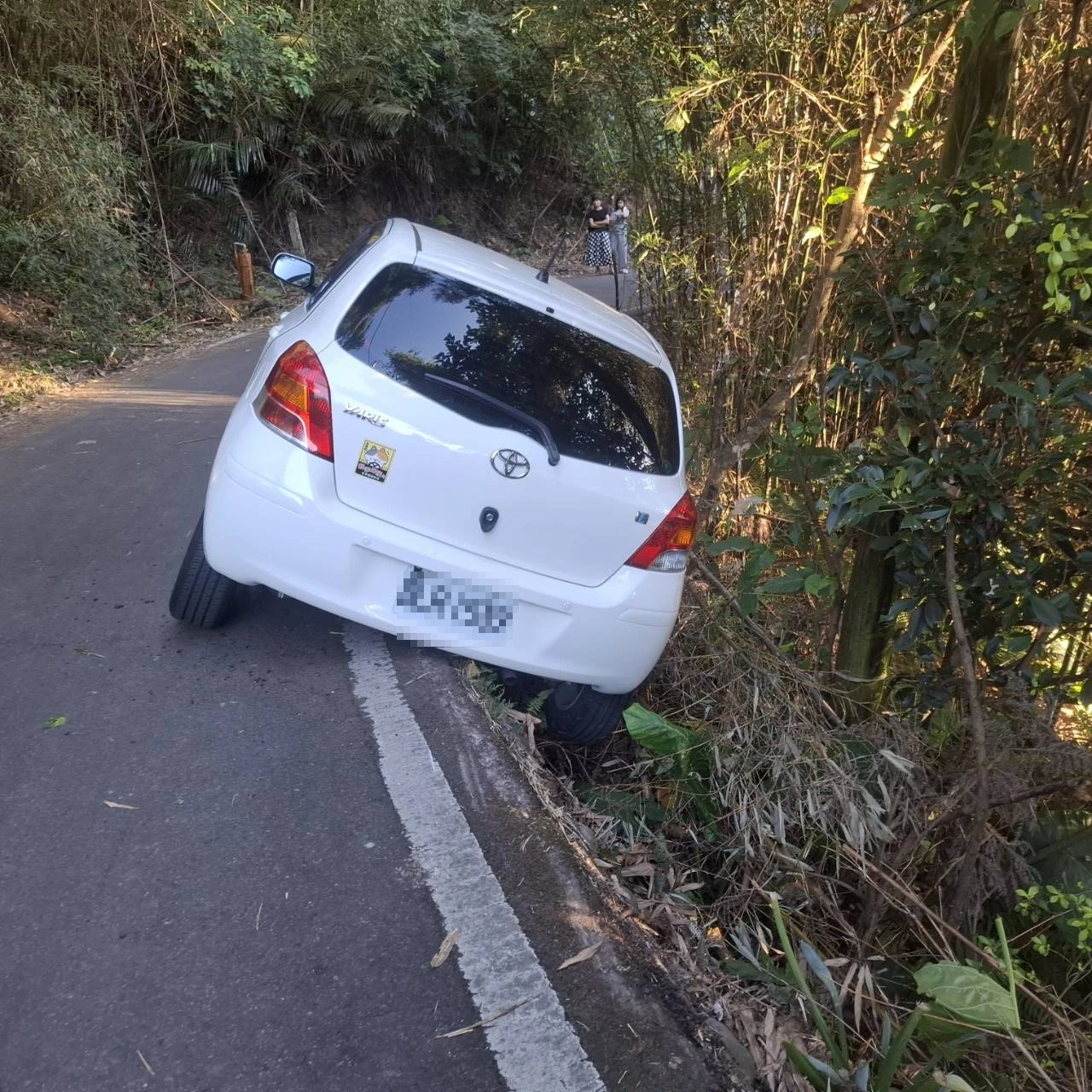 車子掉水溝救援