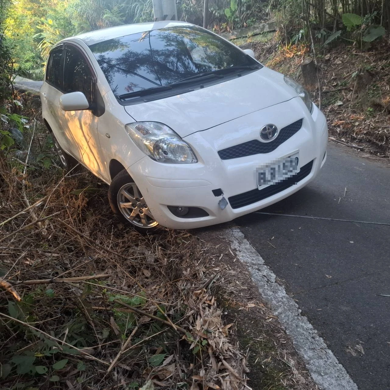 車子掉水溝救援