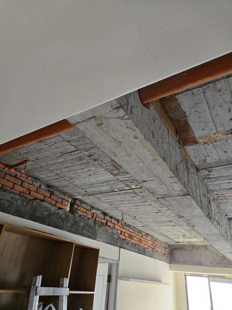 豐原第一家社區天花板裝潢拆除案例-台中拆除工程