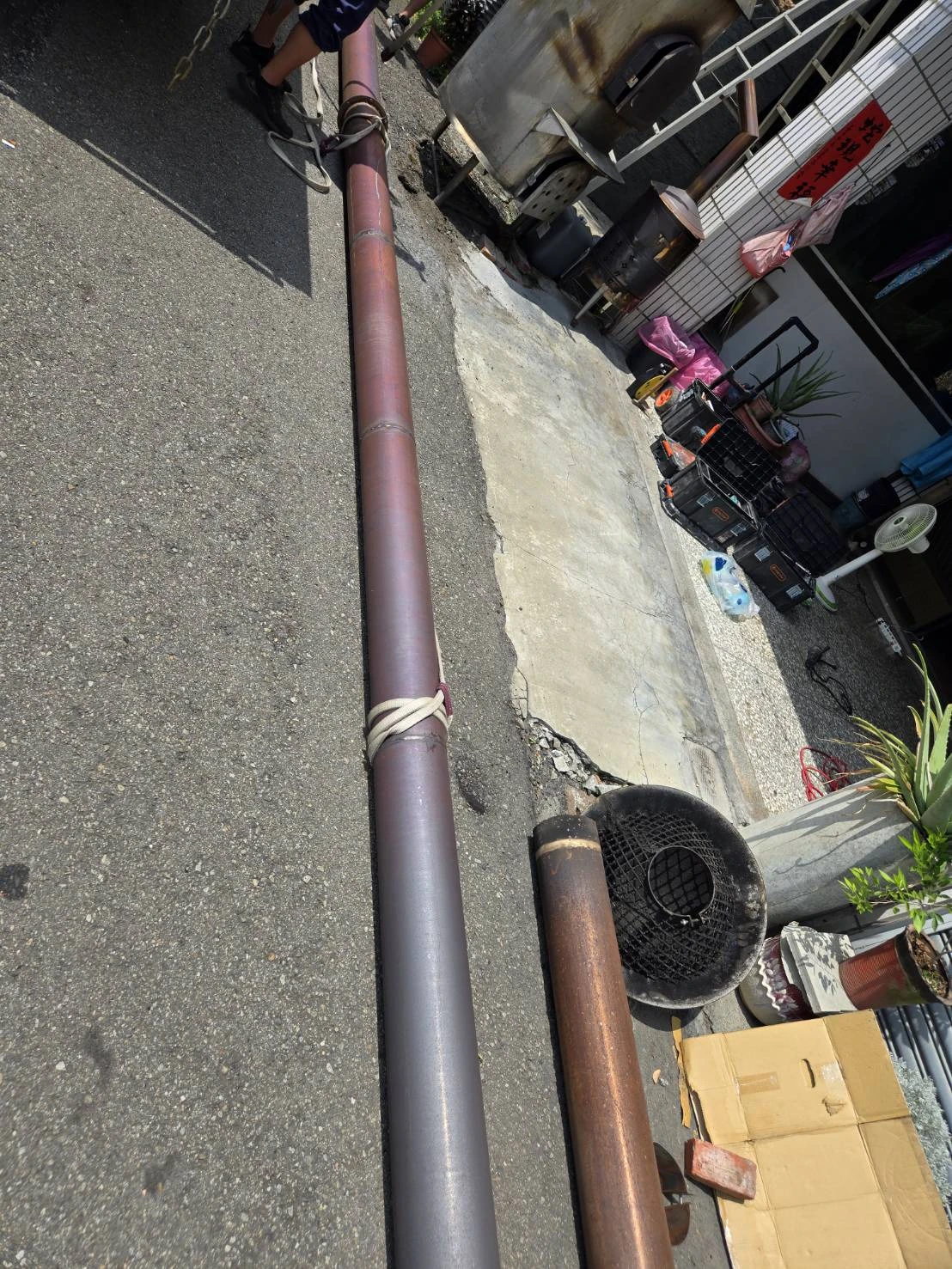北屯區水景街高空金爐移除案例-台中拆除工程