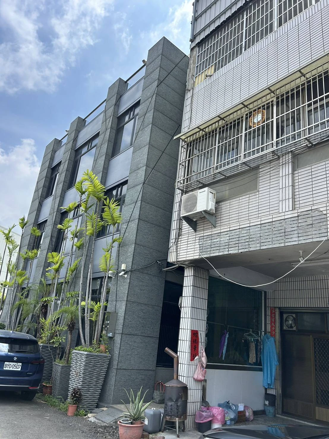 北屯區水景街高空金爐移除案例-台中拆除工程