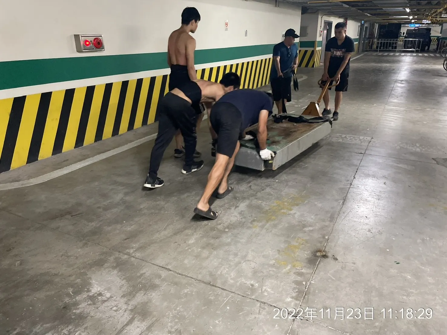 人工計時搬工
