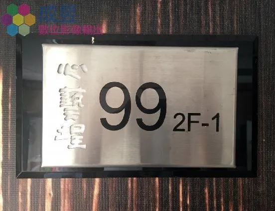 立體字-門牌