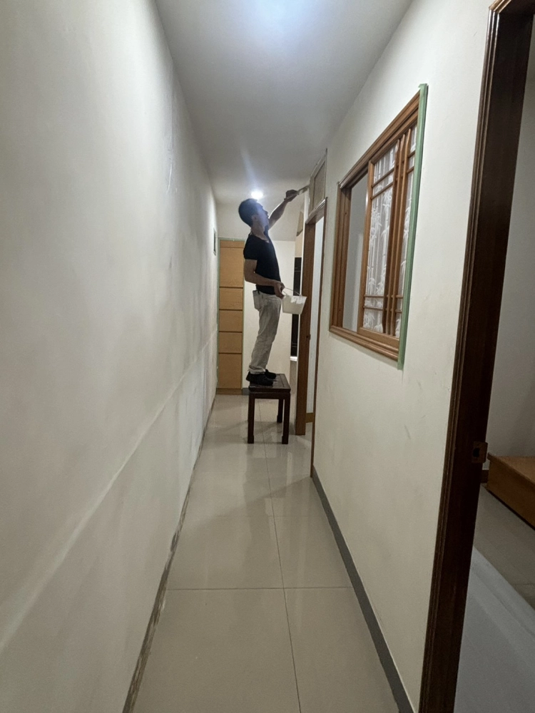 士林住家整間補土油漆粉刷