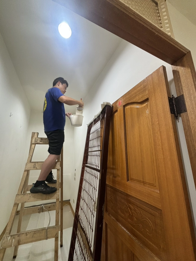士林住家整間補土油漆粉刷