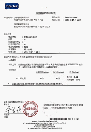 食安認證,品質保證