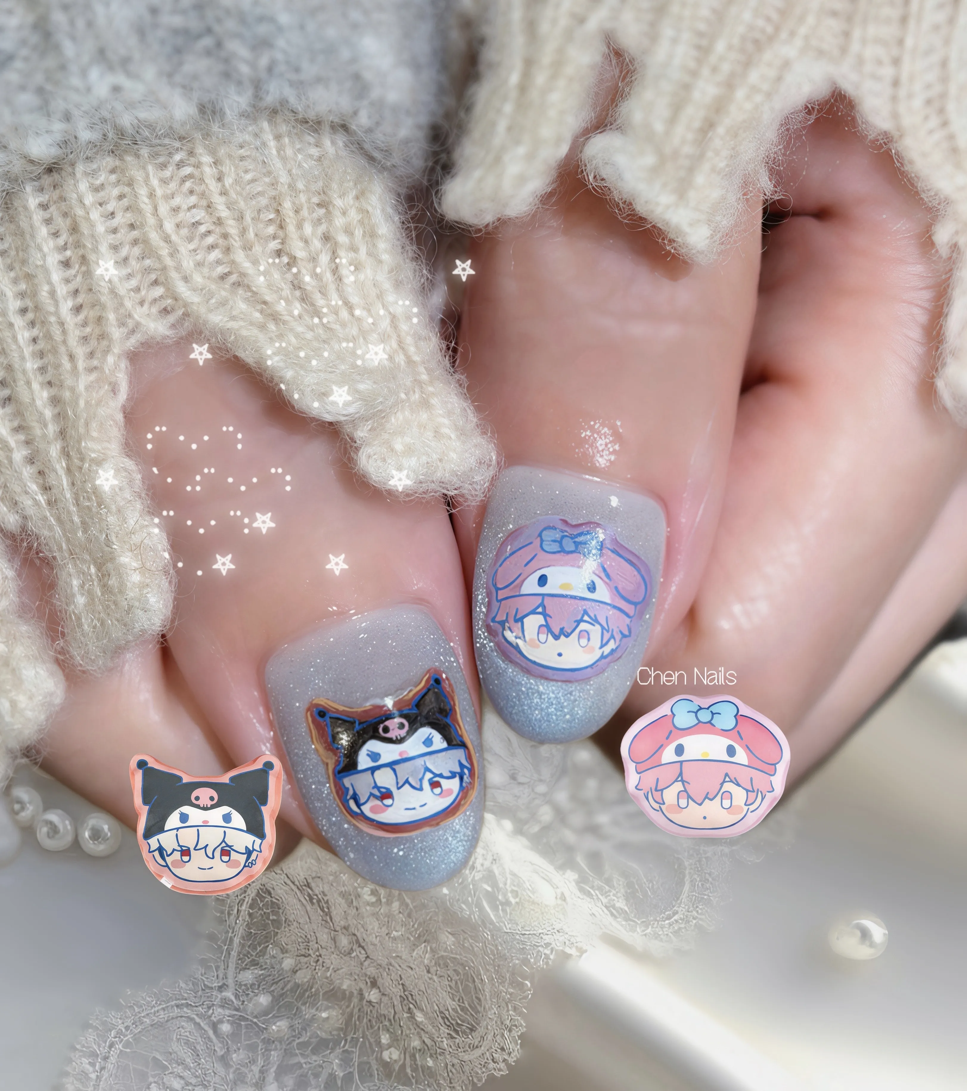 PLAVE 追星美甲PLAVE【台北客製化美甲】【台北美甲推薦】