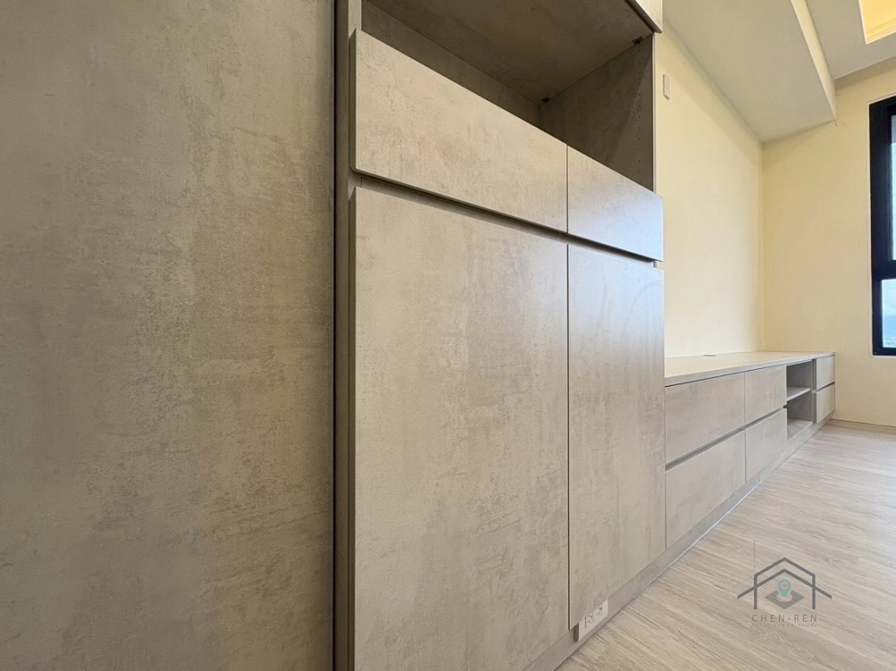 門片櫃體-灰色窪藻土