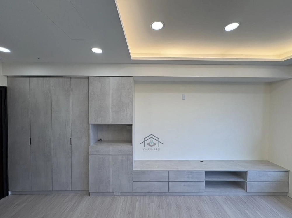 門片櫃體-灰色窪藻土