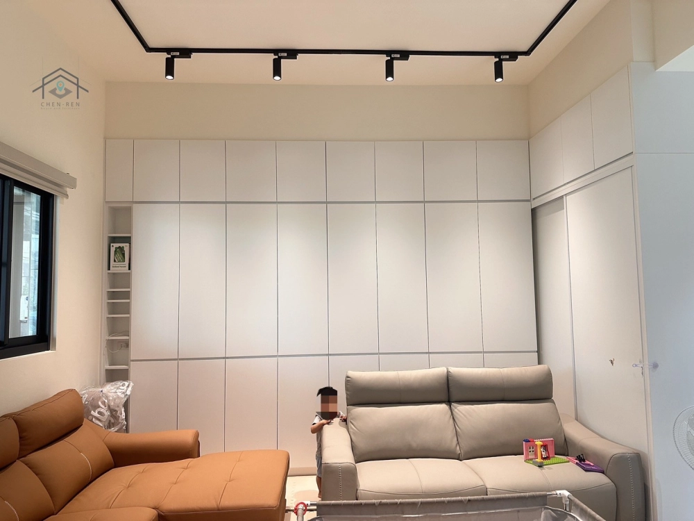 櫃體門片-羽絨白