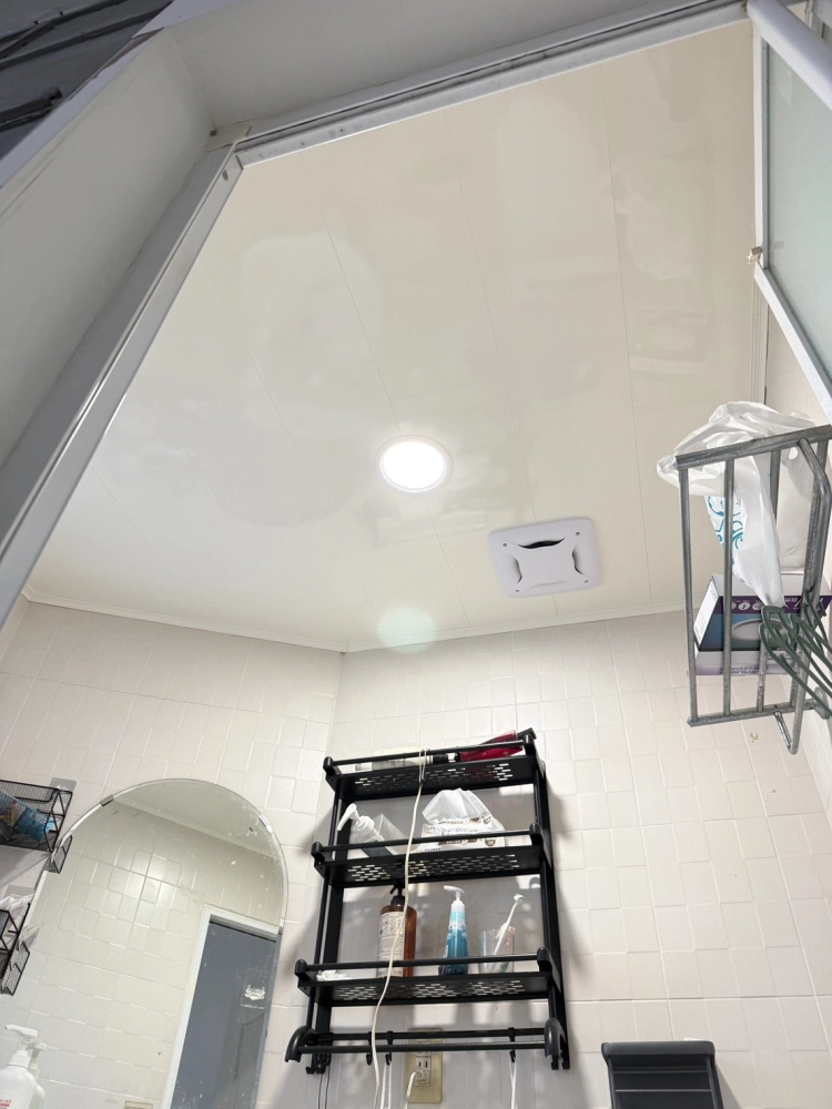 台中北區-浴室天花翻新