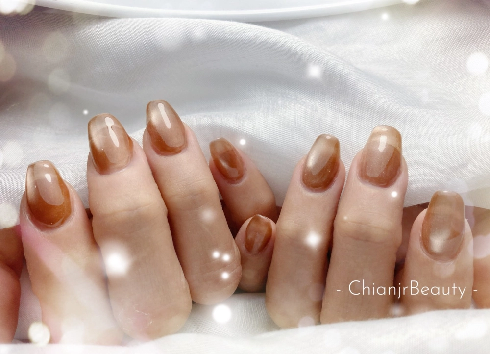 手部單色/貓眼/鏡面/碎鑽｜彰化美甲｜和美美甲