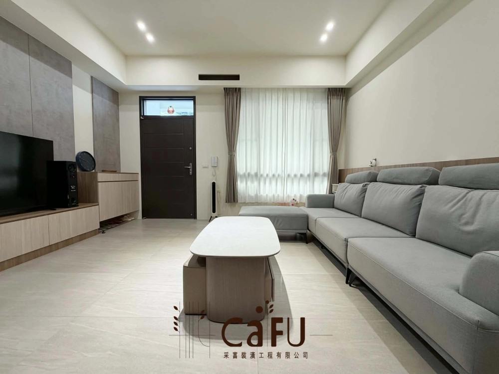 梅山一品-新成屋｜嘉義室內裝潢｜嘉義客廳裝潢