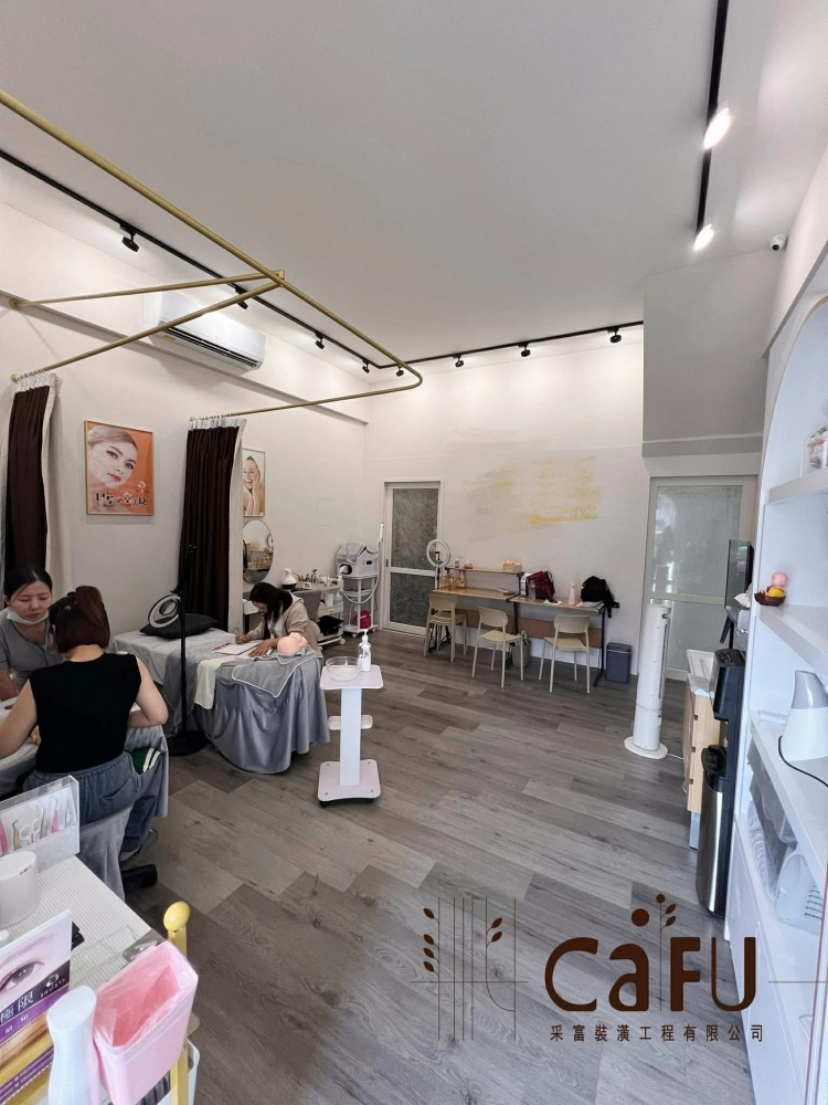 南帝王美容院-店面｜嘉義商空設計｜嘉義商空裝修