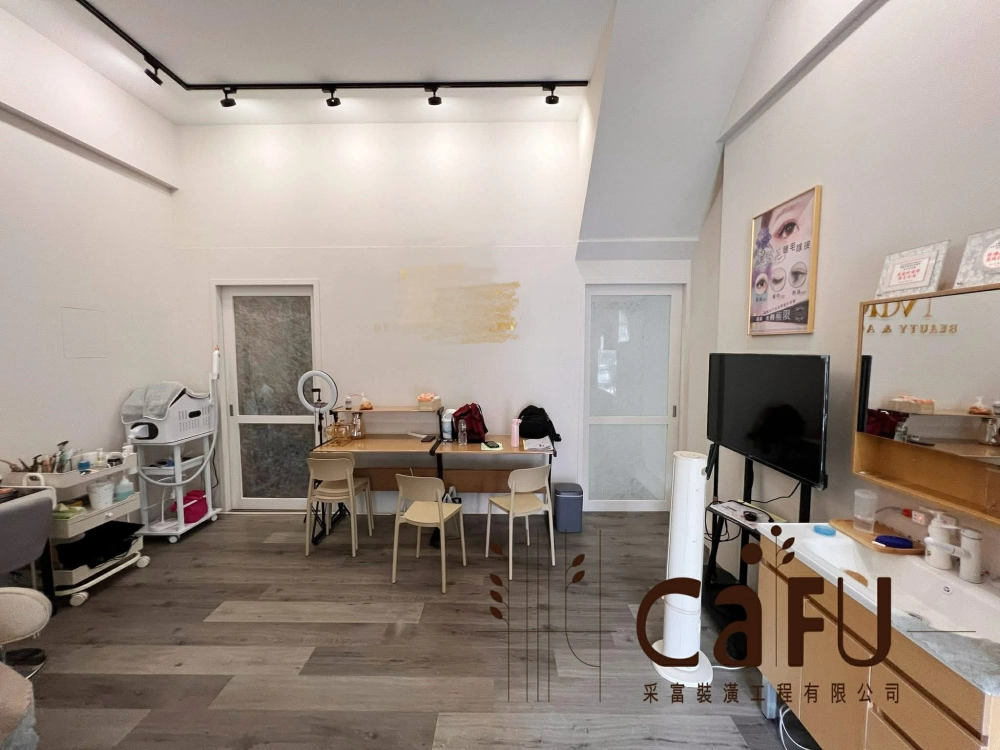 南帝王美容院-店面｜嘉義商空設計｜嘉義商空裝修