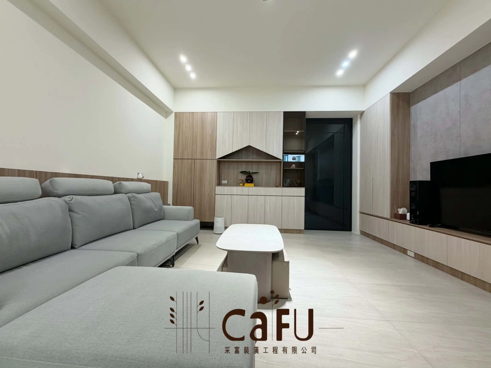 梅山一品-新成屋｜嘉義室內裝潢｜嘉義客廳裝潢