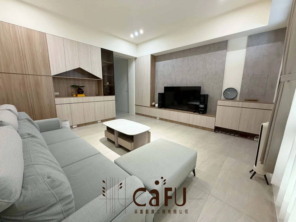 梅山一品-新成屋｜嘉義室內裝潢｜嘉義客廳裝潢