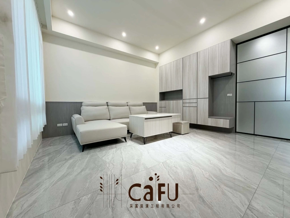 北港鉑金區-新成屋｜北港室內裝潢｜北港客廳裝潢