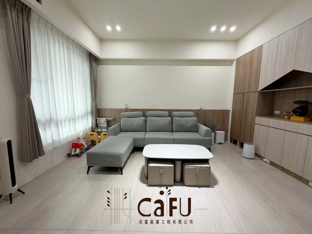 梅山一品-新成屋｜嘉義室內裝潢｜嘉義客廳裝潢