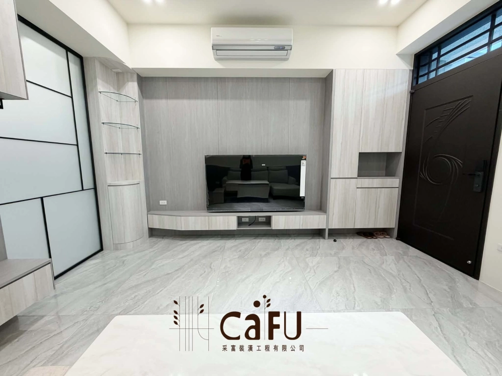 北港鉑金區-新成屋｜北港室內裝潢｜北港客廳裝潢