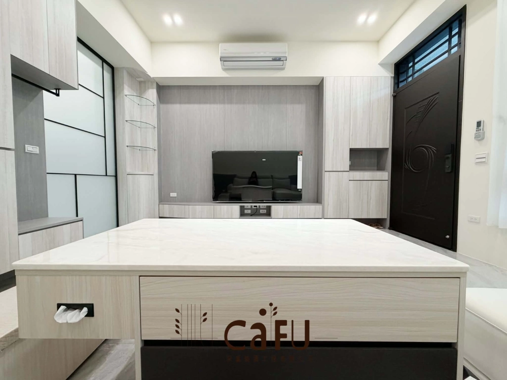 北港鉑金區-新成屋｜北港室內裝潢｜北港客廳裝潢