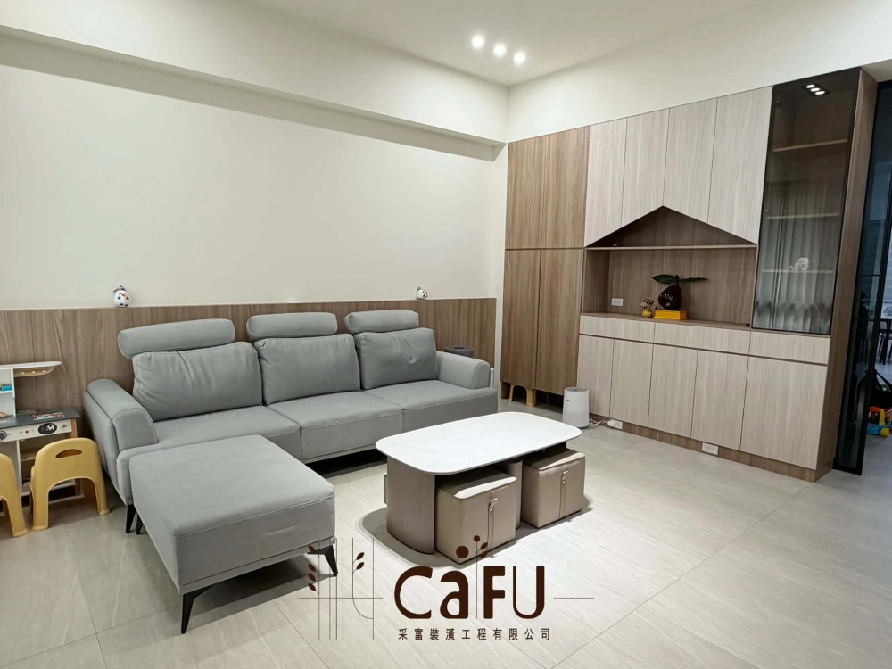 梅山一品-新成屋｜嘉義室內裝潢｜嘉義客廳裝潢