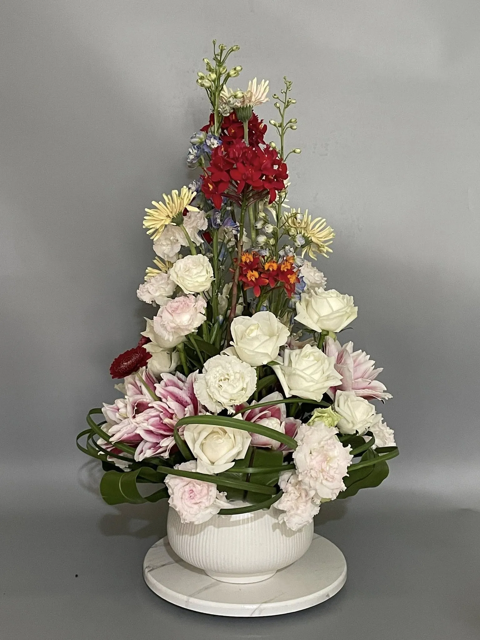 學員作品分享-花藝布置/台中花藝布置