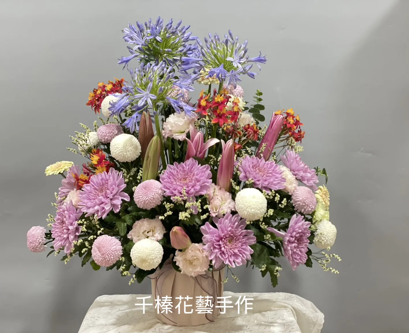神明花-台中神明花禮訂製/台中神明花束訂製