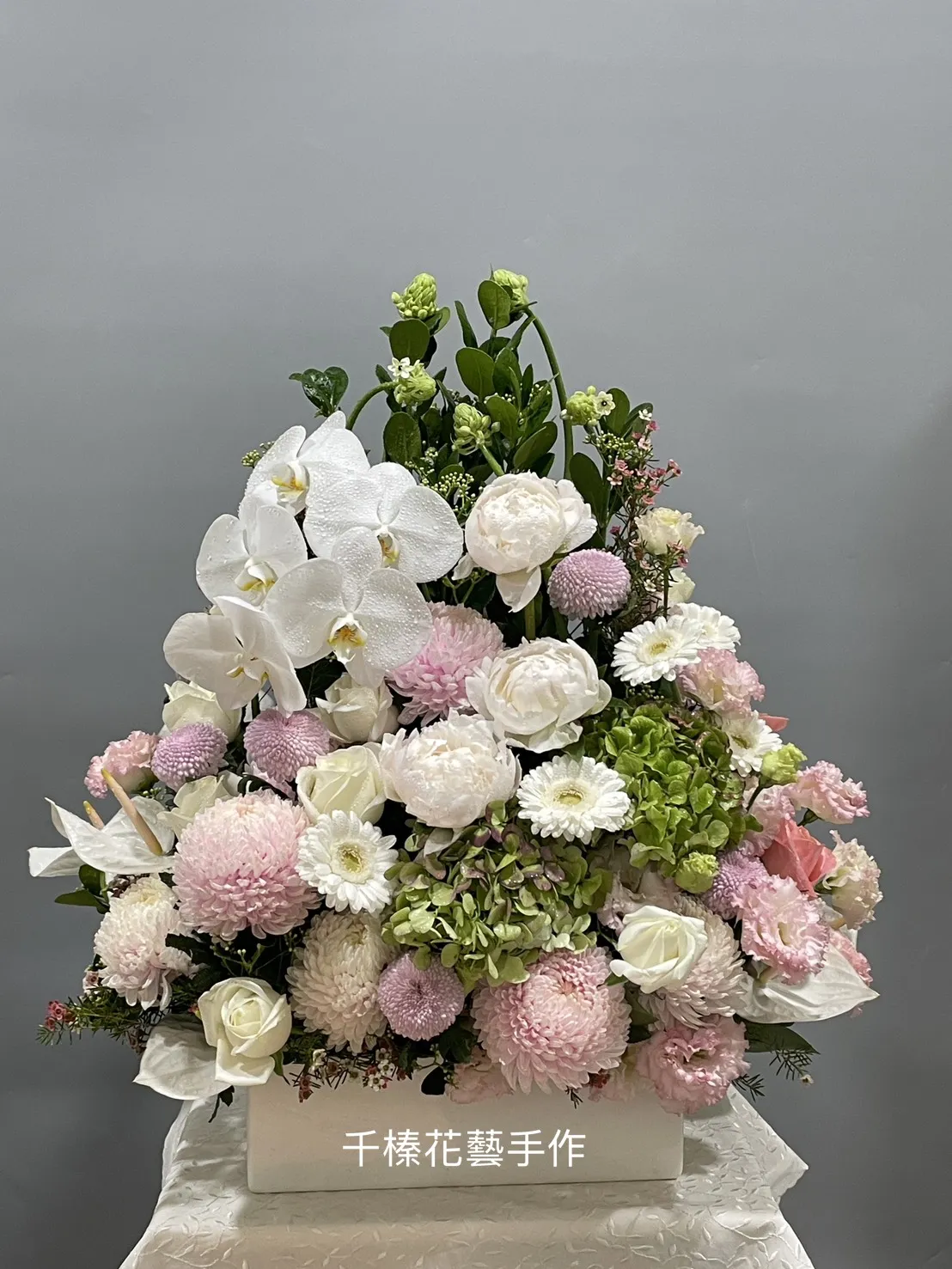 送禮盆花-台中送禮盆花教學/台中送禮盆花訂製
