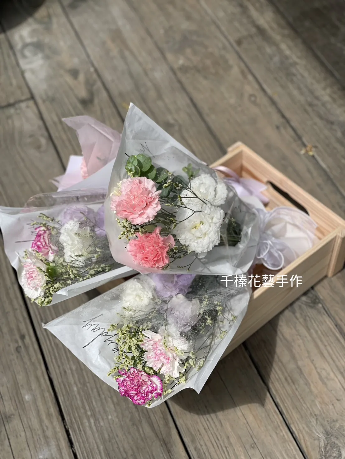 學員作品-台中花束課程/台中花束教學