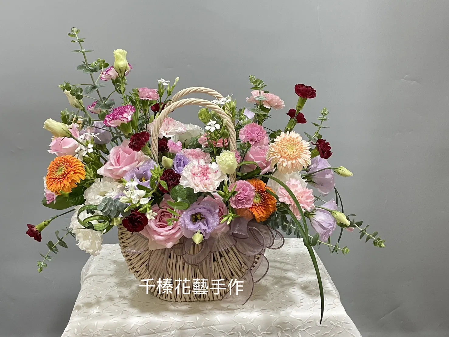 學員作品-台中客製花禮/北屯區客製花禮