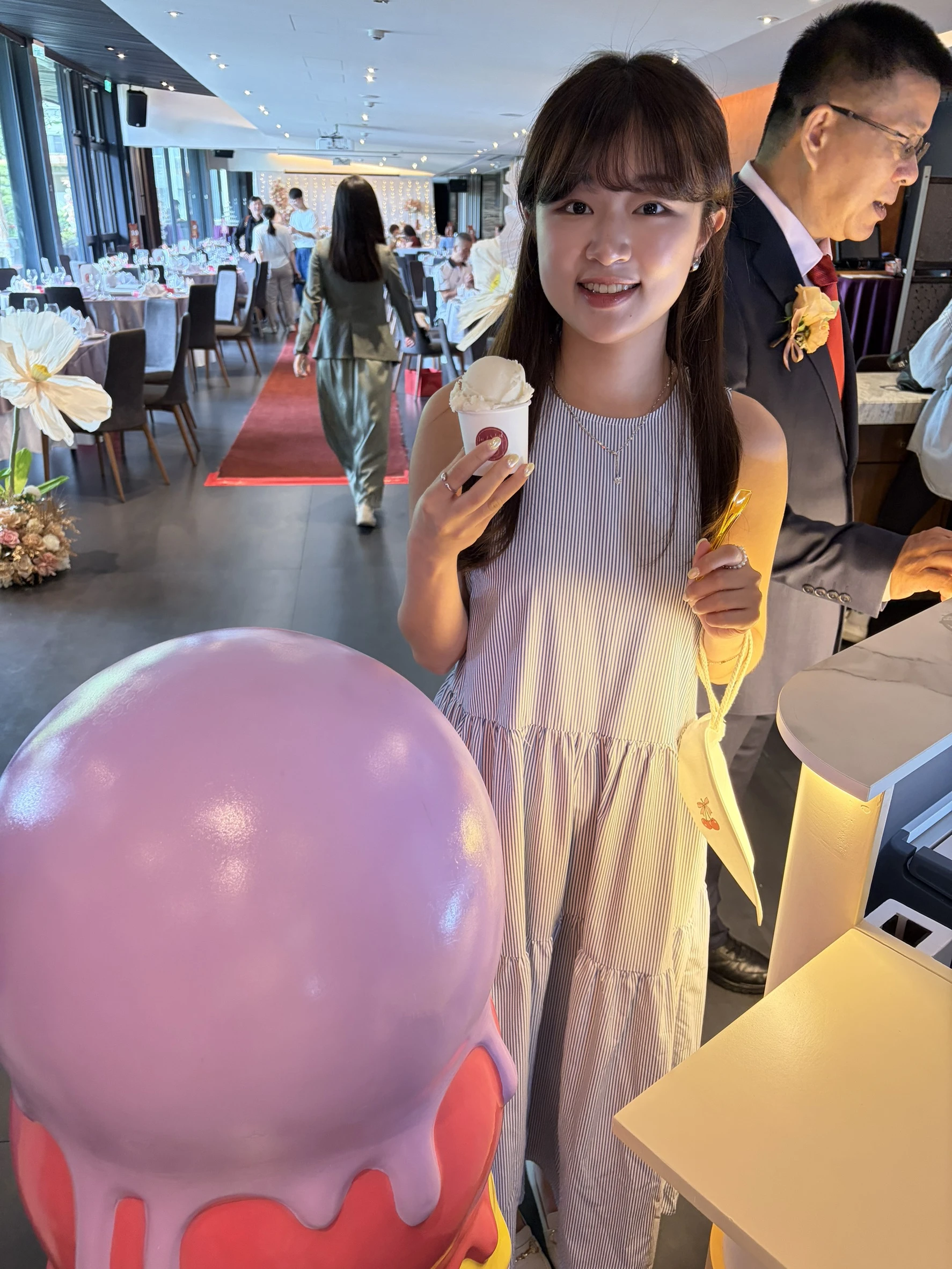 台中与玥樓婚宴｜    義式冰淇淋婚禮紀錄
