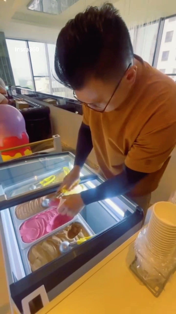 彰化員林室內婚宴｜義式冰淇淋餐車婚禮甜點服務紀錄