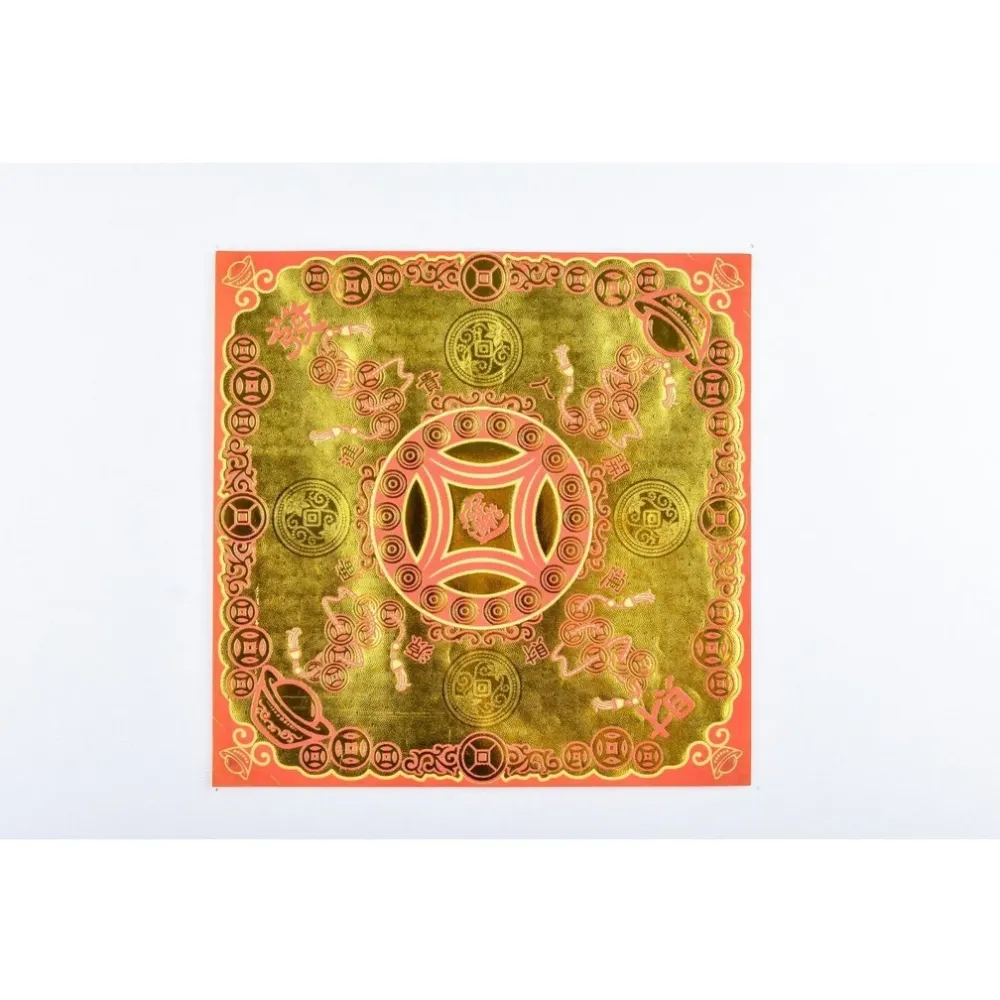 12cm16cm20cm《促銷》 貴人開運 敬神摺紙 素面金箔紙