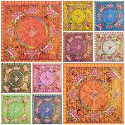 12cm正方16cm正方 單色包10色大悲咒 紙有發票