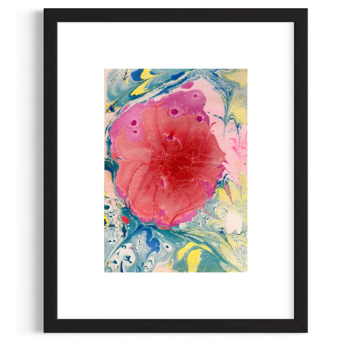 《喚醒的心跳》抽象藝術畫｜浮水裝飾畫