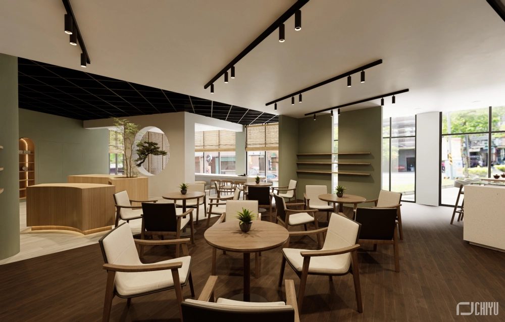 叁山茶室｜台南店面設計｜東區店面設計
