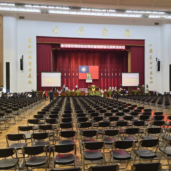 台北/臺灣警察專科學校-畢業典禮直播設備組借