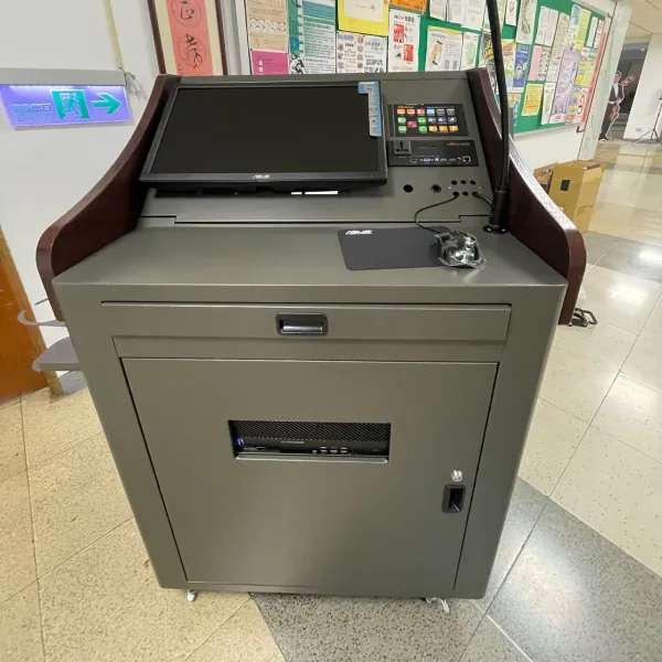 台北藝術大學傳統音樂系-教室數位多功能講桌KZ-1580V安裝採購
