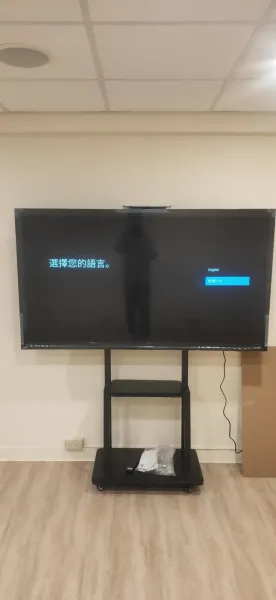 台北政大哲學系-65吋顯示器及立架採購安裝