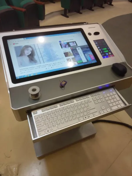 台北市松山高中-多功能講桌KZ-6800安裝採購