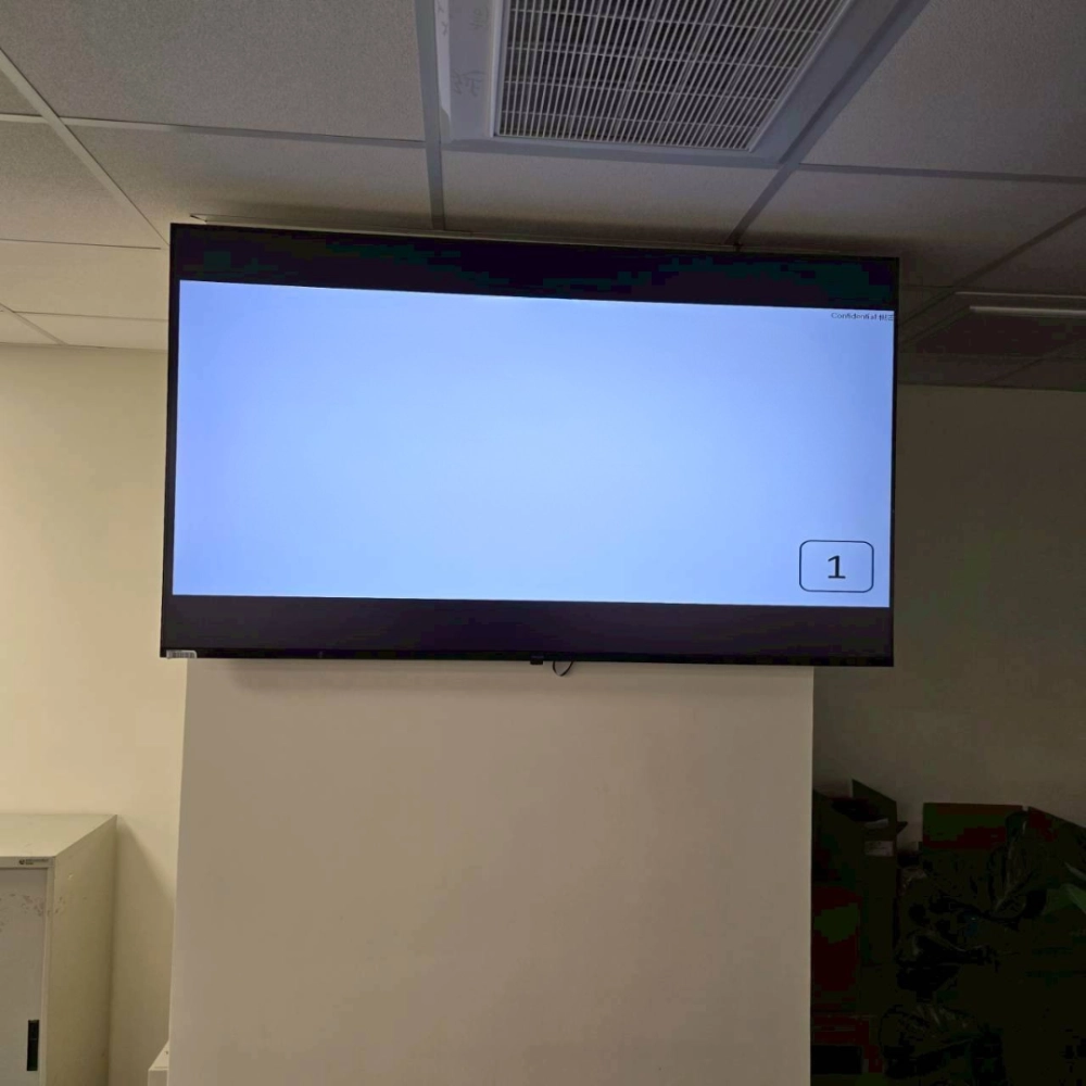 顯示器安裝工程