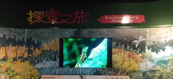 台北市立動物園-教育中心50吋顯示器安裝