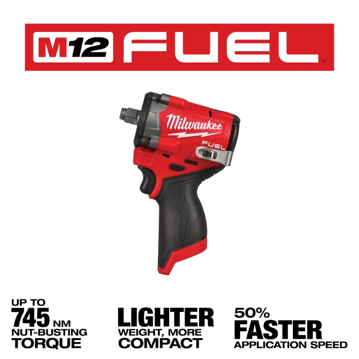 美沃奇 M12 FIW2F12 12V 無刷衝擊扳手(主機)