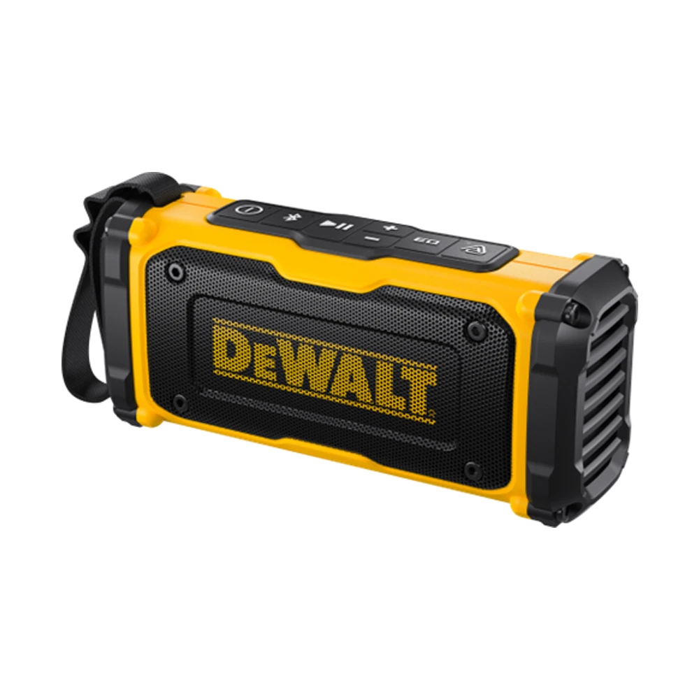 美國 DEWALT 得偉｜DXMAEF0084E｜ToughSound Pro 藍牙喇叭｜IP67防塵防水｜磁吸式｜Bluetooth 5.2｜Type-C｜工地喇叭